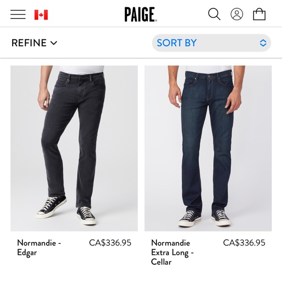 Paige men’s Normandie jeans size 32 - Picture 7 of 8